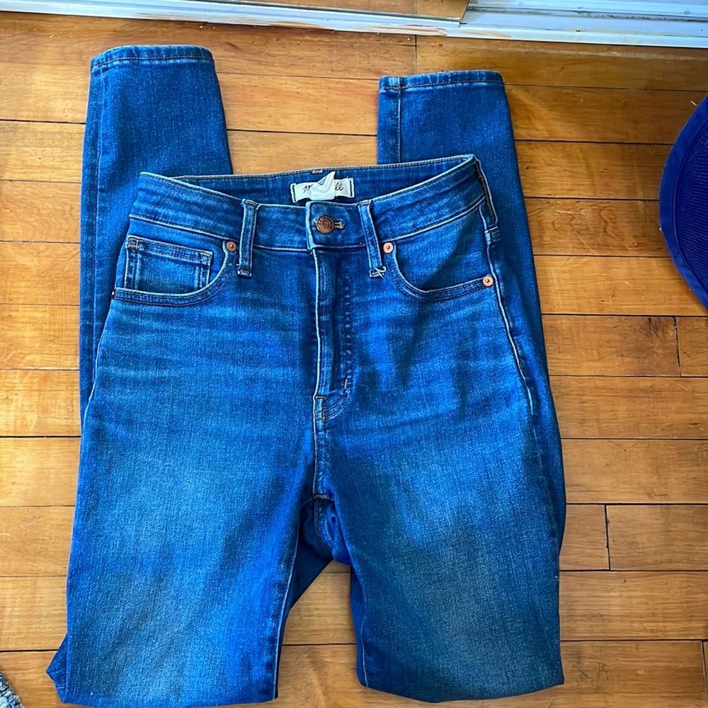 Madewell Curvy High Rise Skinny Size 24 Tall